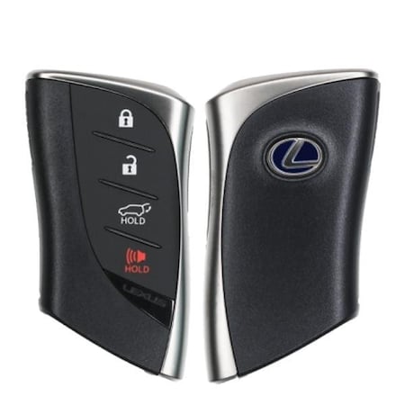 NEW: LEXUS 4 BUTTON PROXIMITY REMOTE SMART KEY / HYBRID-BLUE LOGO / FCC:HYQ14FBF / PN 8990H-760